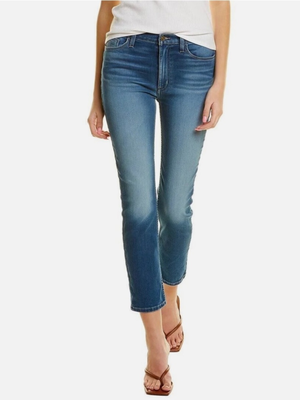 Hudson Blair High-Rise Straight Crop